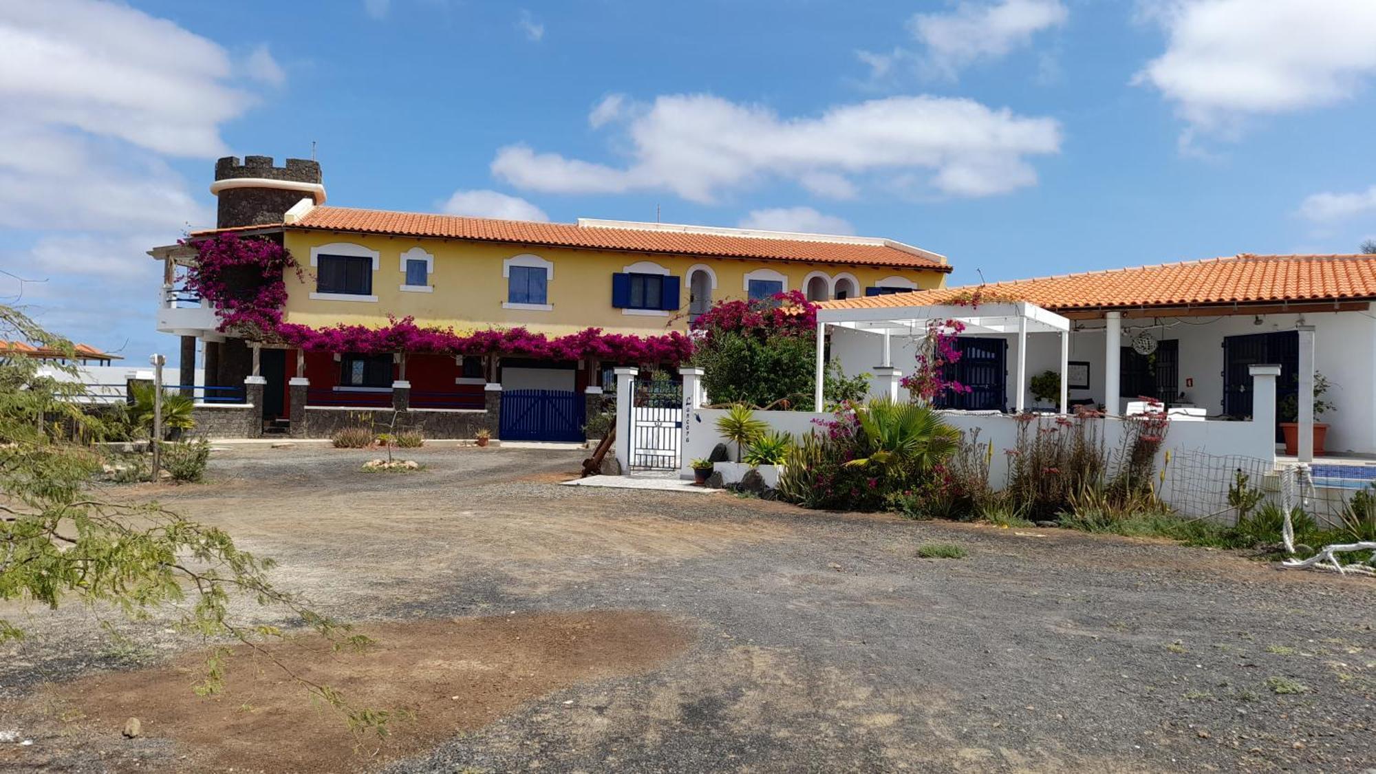 Casa Torre Hotel Palmeira Bagian luar foto